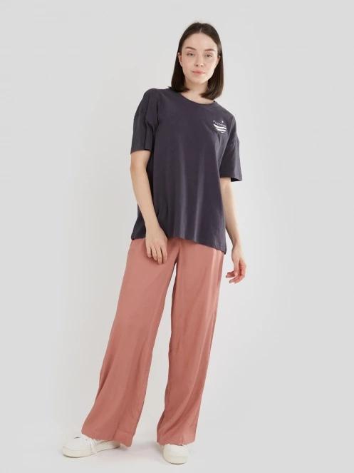 Fundango Nissa T-shirt női rövid ujjú póló fekete színben 4