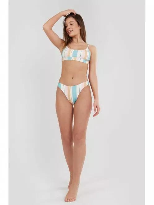 Fundango Moana Bralette Top női bikini felső multikolor színben 5