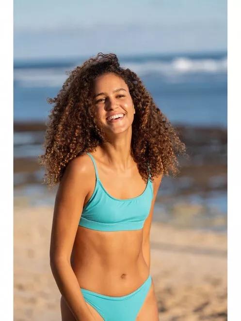 Fundango Moana Bralette Top női bikini felső zöld színben 7