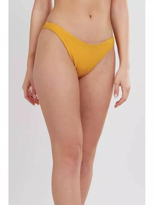 Fundango Madison High Cut Bottoms női bikini alsó narancssárga színben 2