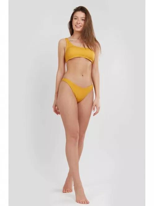 Fundango Madison High Cut Bottoms női bikini alsó narancssárga színben 4