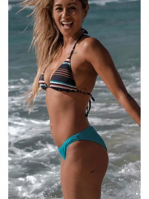 Fundango Moana Classic Bottoms női bikini alsó zöld színben 4