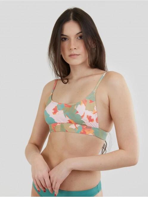 Fundango Moana Bralette Top női bikini felső multikolor színben 2