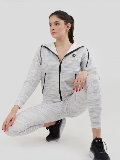 Fundango Draug Sweatshirt női kapucnis pulóver fehér színben 4
