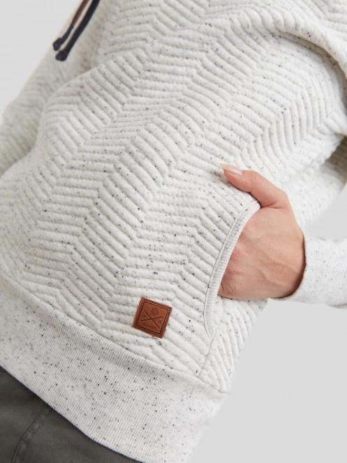 Fundango Aliz Pullover női pulóver homok színben 7