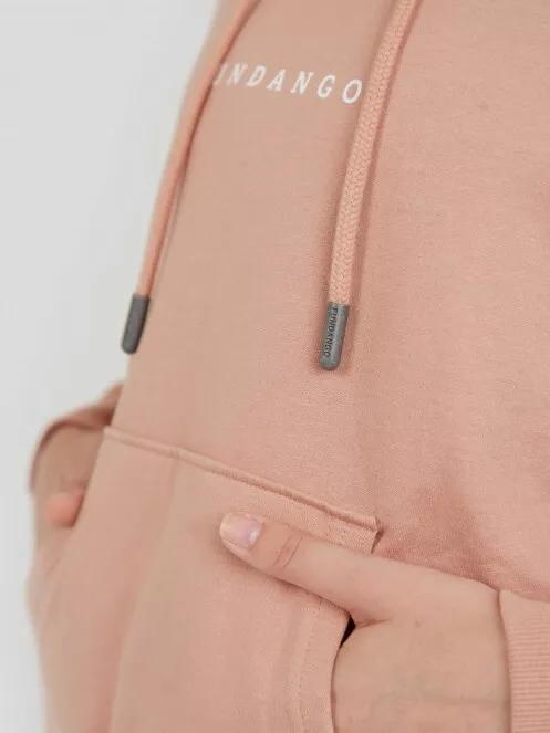 Fundango Haley Hooded Sweatshirt női kapucnis pulóver rózsaszín színben 5
