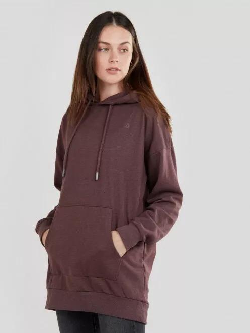 Fundango Ginger Hooded Sweatshirt női kapucnis pulóver lila színben 2