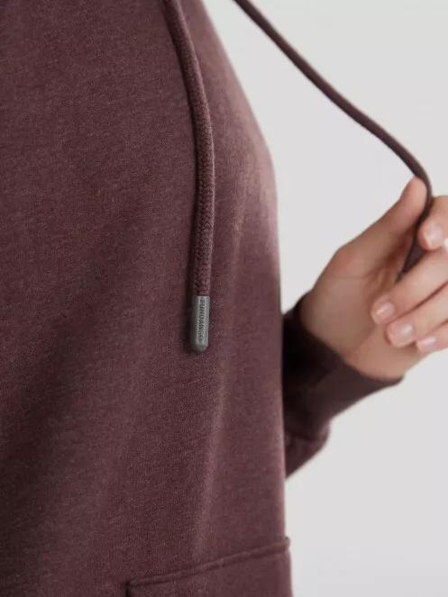 Fundango Ginger Hooded Sweatshirt női kapucnis pulóver lila színben 5