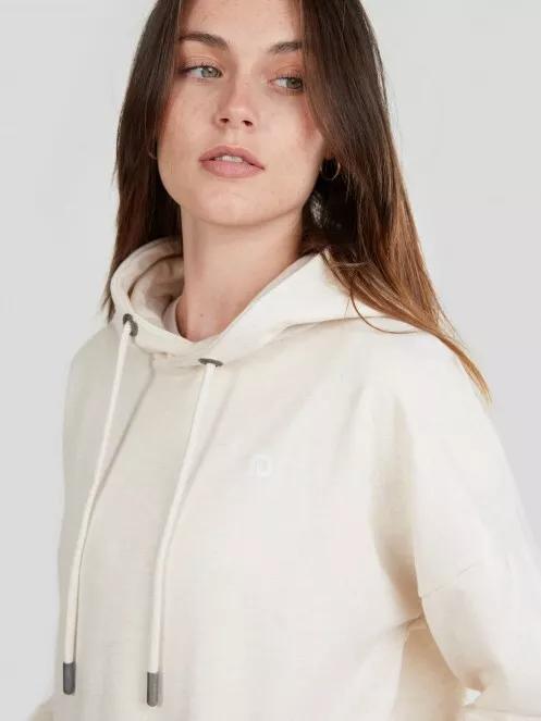 Fundango Ginger Hooded Sweatshirt női kapucnis pulóver fehér színben 4
