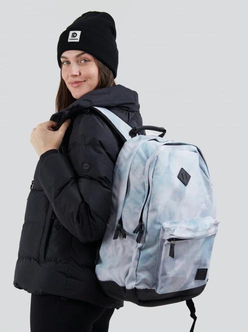 Fundango Plain Backpack női hátizsák világoskék színben 5