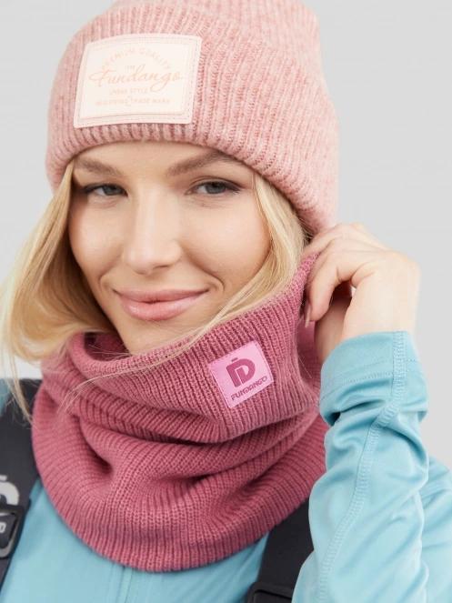 Fundango Elion Neckwarmer csősál rózsaszín színben 3