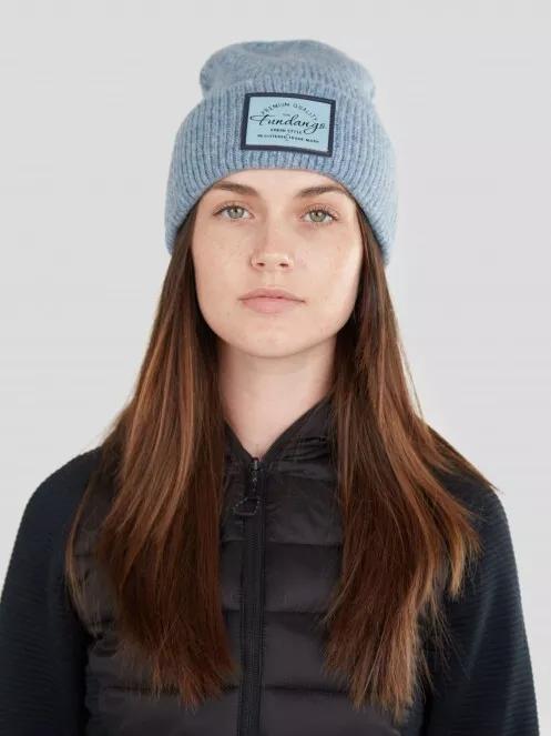Fundango Grace Beanie női kötött sapka világoskék színben 3
