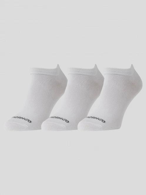 Fundango NOSHOW BASIC 3 PACK sportzokni fehér színben 2