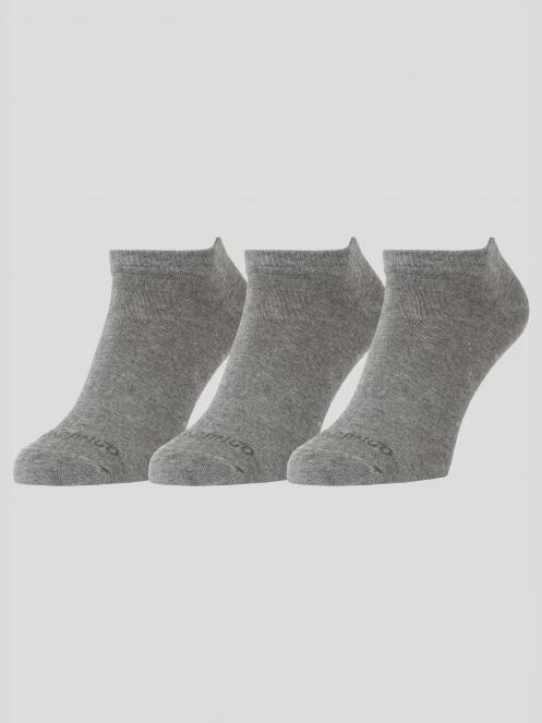 Fundango NOSHOW BASIC 3 PACK sportzokni szürke színben 2
