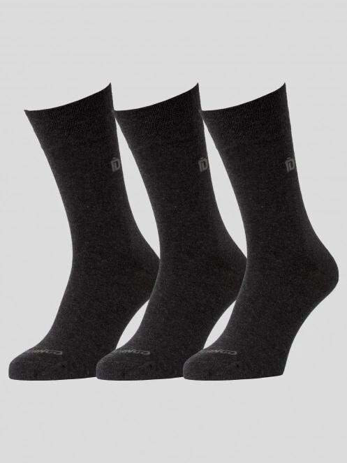 Fundango Basic 3-pack zokni szürke színben 2