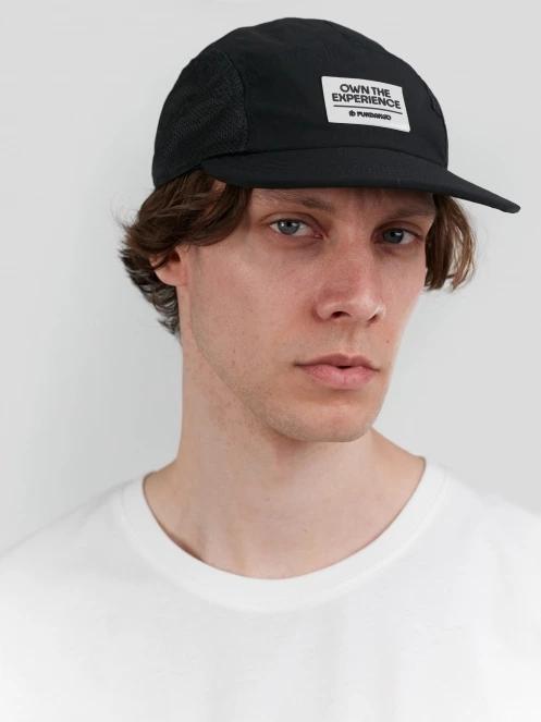 Fundango Nassela 5 Panel Cap baseball sapka fekete színben 4