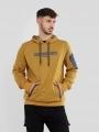 Fundango Force Tech Pullover férfi pulóver barna színben 1