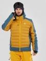 Fundango Orion Padded Jacket férfi steppelt síkabát barna színben 1