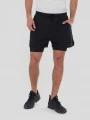 Fundango Corris Running Shorts férfi sport rövidnadrág fekete színben 1