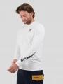 Fundango Manado Long II Rashguard férfi hosszú ujjú lycra fehér színben 1
