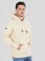 Fundango Talis Hooded Sweatshirt férfi pulóver homok színben 1