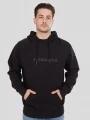 Fundango Talis Hooded Sweatshirt férfi pulóver fekete színben 1