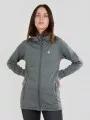 Fundango Share Hooded Fleece női polár pulóver oliva színben 1