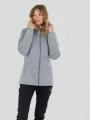 Fundango Ara Fleece Jacket női polár pulóver szürke színben 1