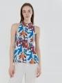 Fundango Myrto Sleeveless Shirt női blúz multikolor színben 1