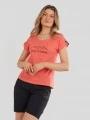 Fundango Atmos T-shirt női rövid ujjú póló narancssárga színben 1