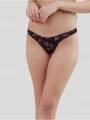 Fundango Madison High Cut Bottoms női bikini alsó fekete színben 1