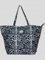 Fundango Almaraz Beach Bag női strandtáska fekete színben 1