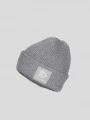 Fundango Elion Beanie kötött sapka szürke színben 1